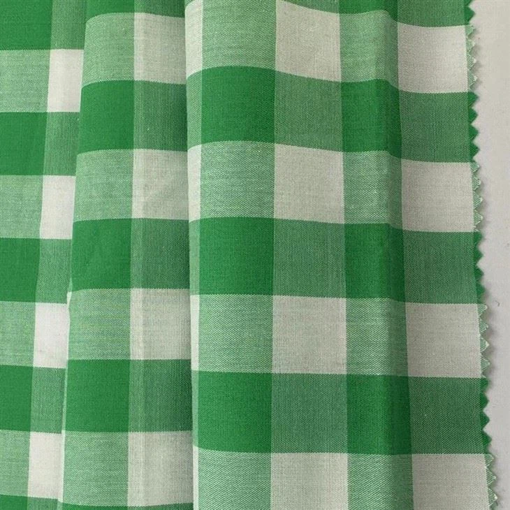 40S*40S Yarn Dyed Plaid Cotton Fabric