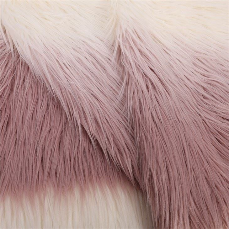 100% Polyester Tie-Dye Plush Fabric